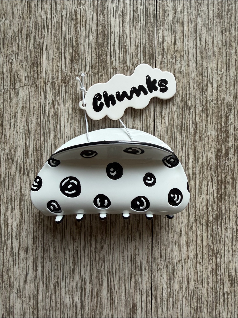 Chunks Suki Scribble Dot Hair Claw